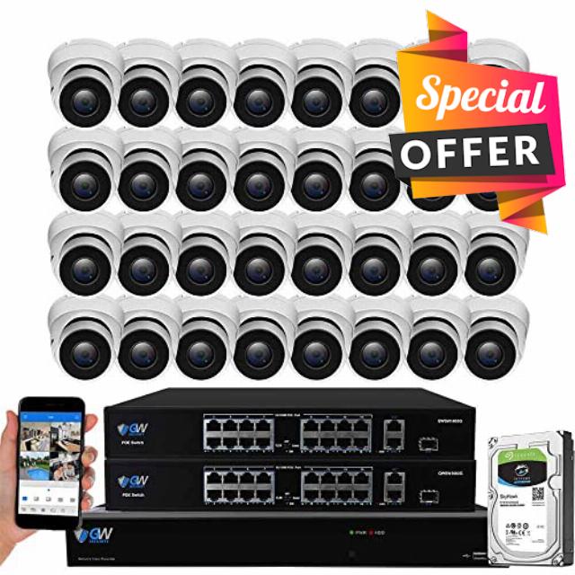GW Security 32 Channel Security Camera System