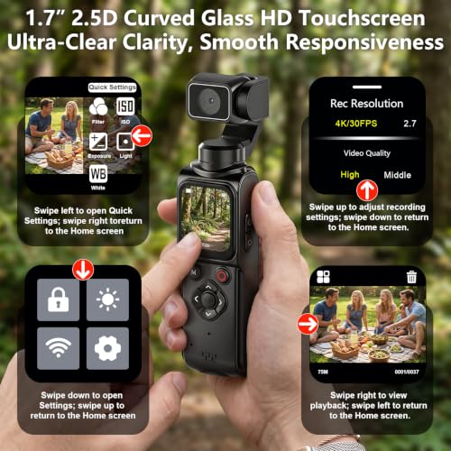 330° Rotating Lens & Face Tracking