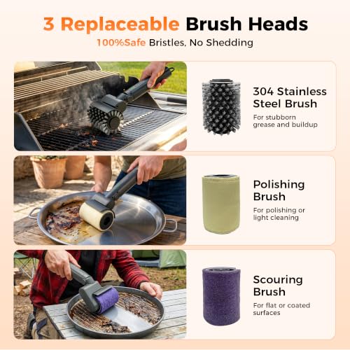 3 Brush Heads