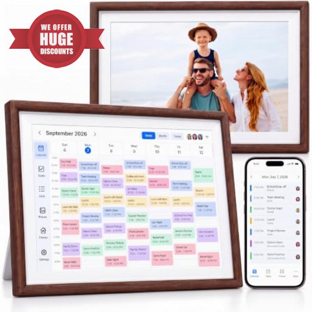 15.6" Digital Calendar Wall Touch Screen