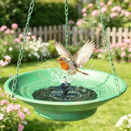 Solar Fountain for Bird Bath solar powered bird bath