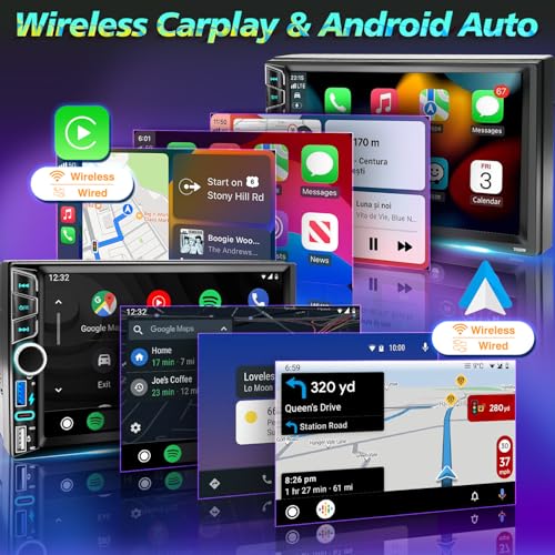 7 in Touchscreen Car Radio Receiver