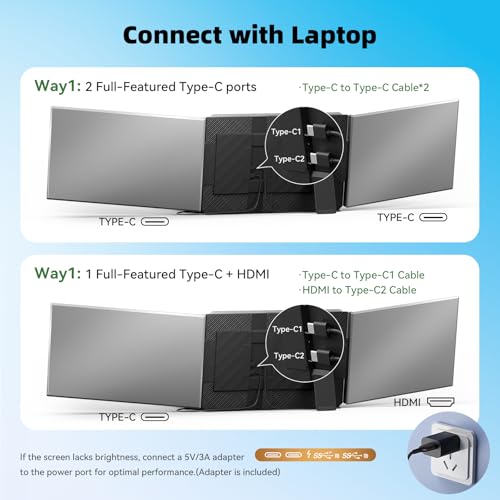 Ultra-Slim Travel Extended Screen for Business Work Study
