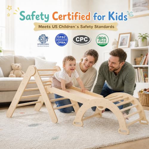 Foldable 7-in-1 Toddler Baby Indoor Play Gym Climbing Structure