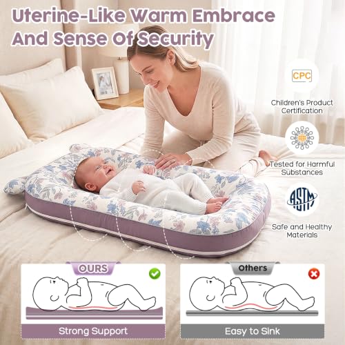 Cotton Infant Support Cushion                                                          Breathable Soft Tummy Time Mat