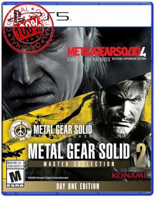 METAL GEAR SOLID | MASTER COLLECTION Vol. 2: DAY ONE EDITION - PlayStation 5