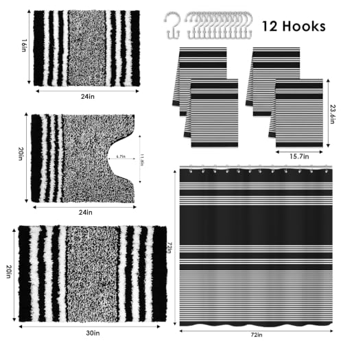 Towels and Accessories 12 Hooks
