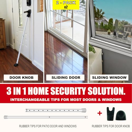 Apartment & Travel Safety (2 Pack - White)