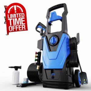 4500PSI PowerWasher with 4 Quick Connect Nozzles