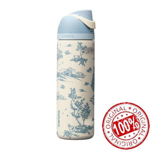 Owala FreeSip Stainless Steel Water Bottle 24 oz Toile Be Home