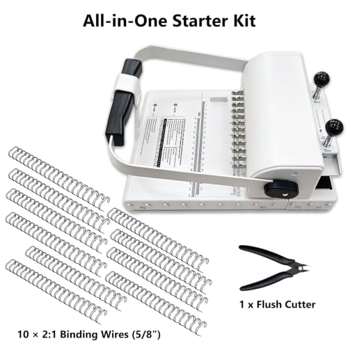 10 Pcs 5/8" Binding Wires & Flush Cutter