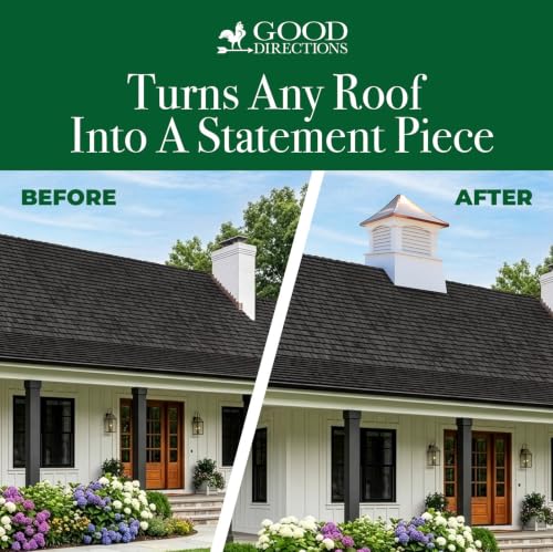 Louvered Roof Accent for Garages