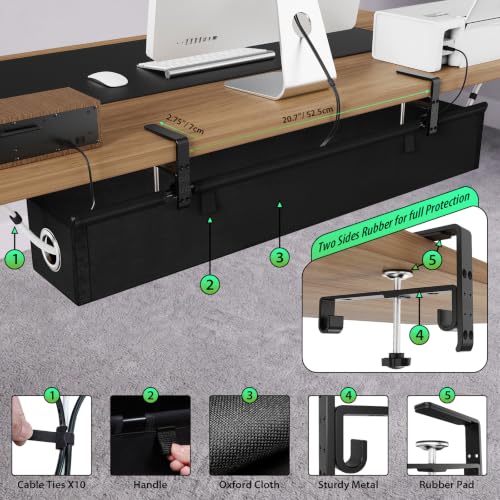 3-Level Clamp Fit 0"-2.5" Desks
