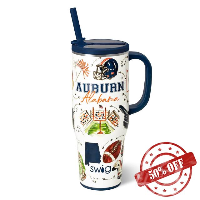 Swig Life 40oz Leakproof Mega Mug with Handle & Straw