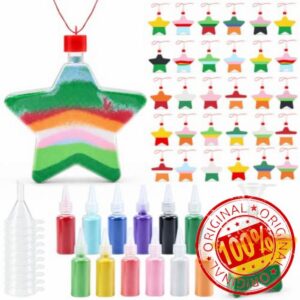100pcs Sand Art Bottle Necklaces