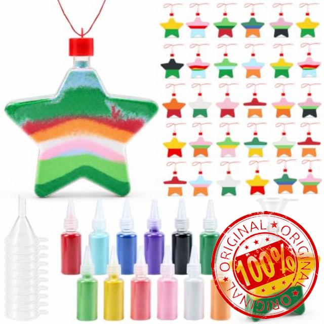 100pcs Sand Art Bottle Necklaces