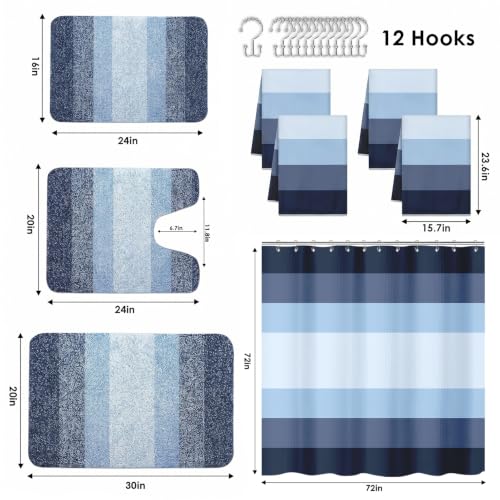Towels and Accessories 12 Hooks