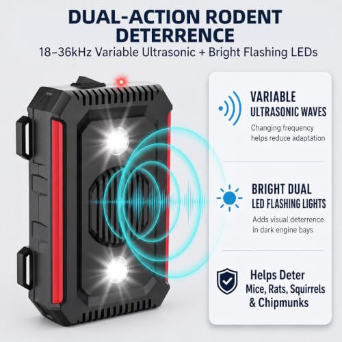 Vibration Sensor & 3 Power Options for Cars