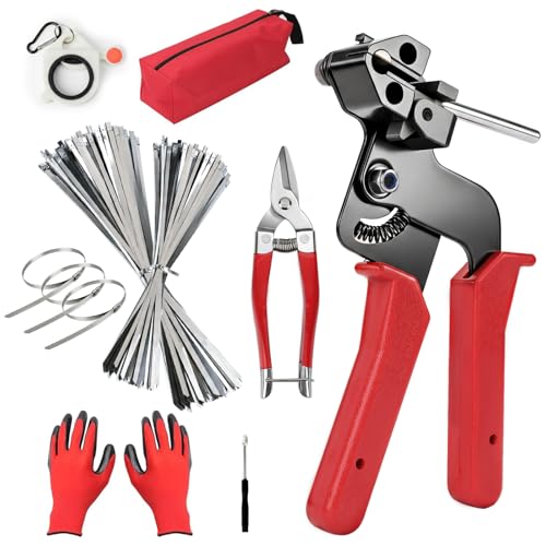 200Pcs Stainless Steel Cable Ties