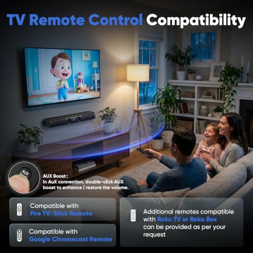 Compact Speaker for TV/Projector/PC/Gaming/Bedroom