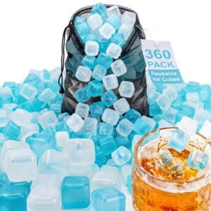 Leakproof 11 lb                                                          BPA-Free Plastic Ice Cubes Without Diluting