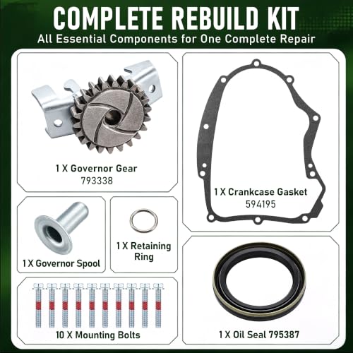 795387 Oil Seal & Retaining Ring for 401000 405000 V-Twin Engines