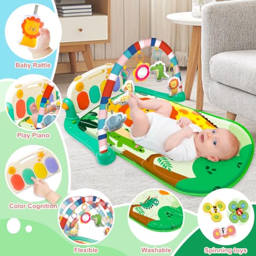 Infant Play Mat and Activity Gym