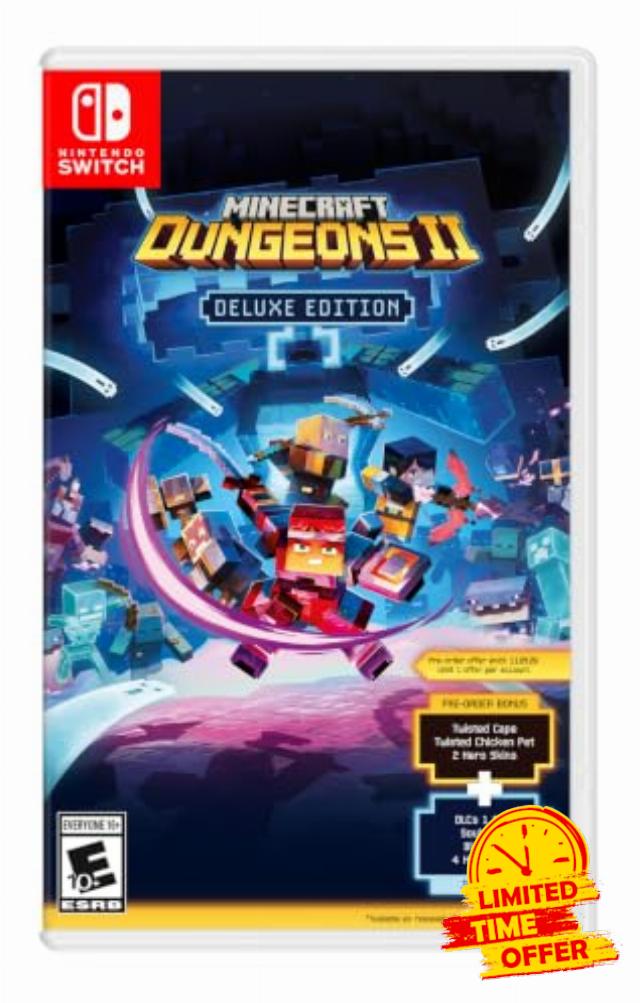 Minecraft Dungeons II - Deluxe Edition - Nintendo Switch