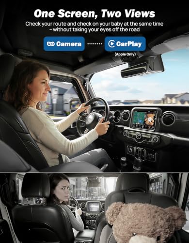 Baby Car Monitor 4 Viewing Modes