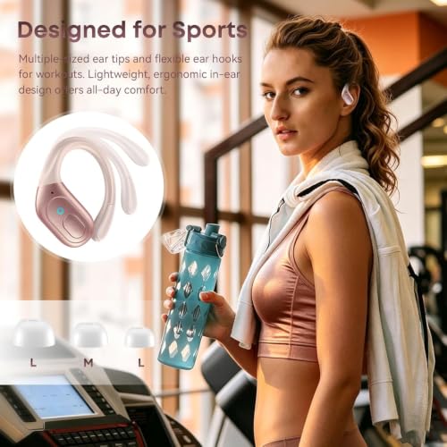 IPX7 Waterproof Earphones for Gym/Running/Workou
