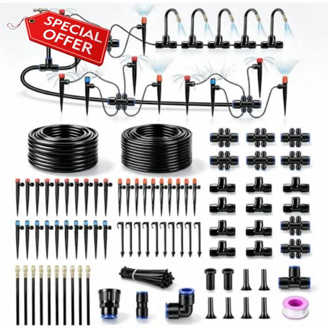 230FT Drip Irrigation System