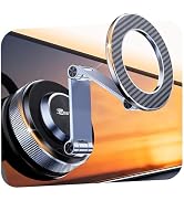 MSXTTLY Qi2.2 25W Certified for Mag Safe Car Mount Charger,Car Vent Charger | Smart Cooling Fan, ...