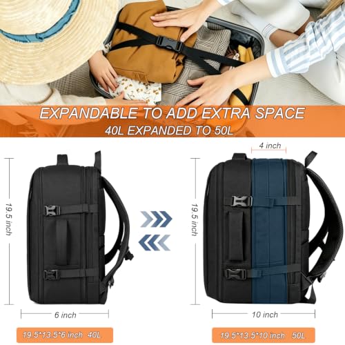 Water Resistant Extra Large Business Backpacks Fits 17.3 Inch Laptop Notebook