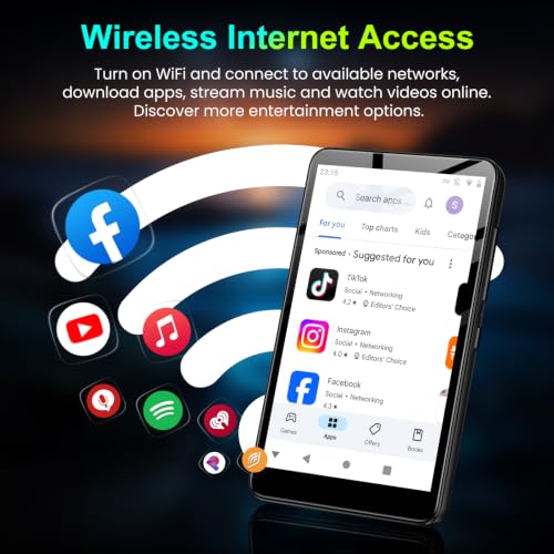 Diofox 4.0" Music Player with Spotify