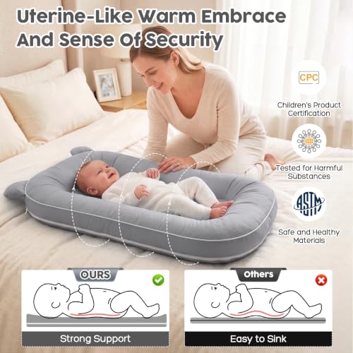 Cotton Infant Support Cushion Breathable Soft Tummy Time Mat