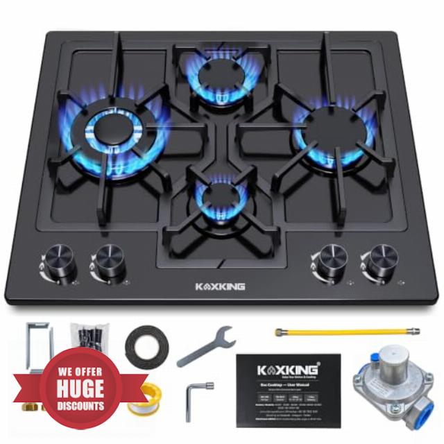 24 Inch 4 Burner Gas Cooktop