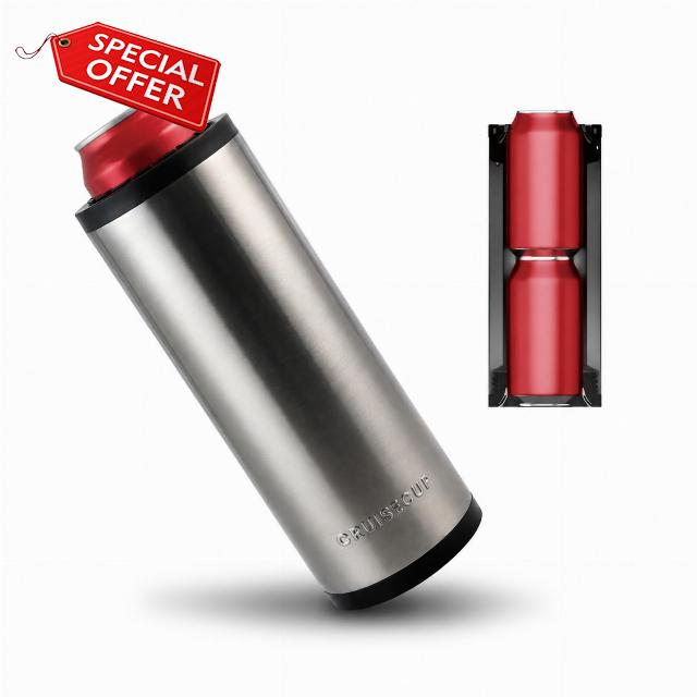 Stainless Steel Double Reload Can Cooler