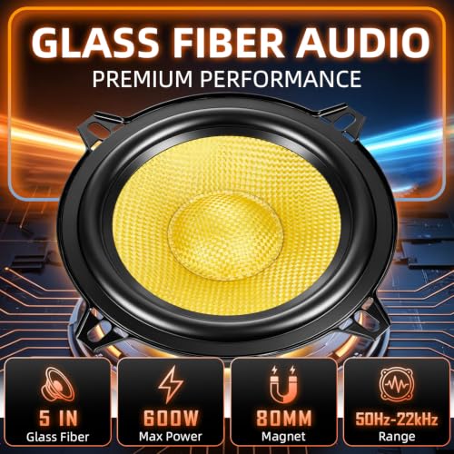 Deep Bass & Clear Mid-Low Frequency – High Sensitivity Stereo
