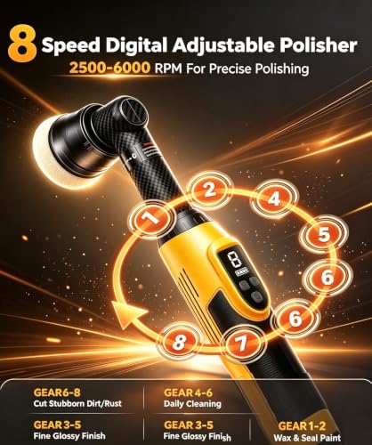 3-in-1 RO/DA Car Kit For Detailing Polishing