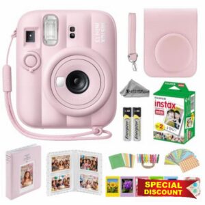 Fujifilm Instax Mini 13 Pink Instant Camera with 20-Sheet Film Set                                                          Includes Instax Mini 13 camera