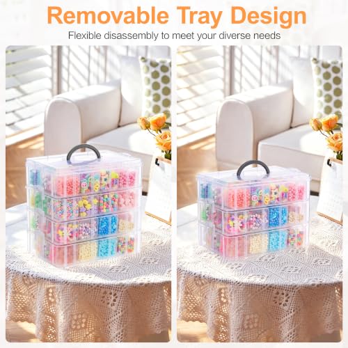 Mini Bead Storage Containers for Jewelry Making Bracelets DIY Diamonds Nail Art Charms