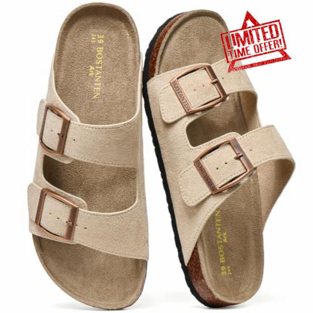 BOSTANTEN Womens Slide Sandals