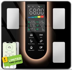 Smart Scale for Body Weight: BMI & Body Fat