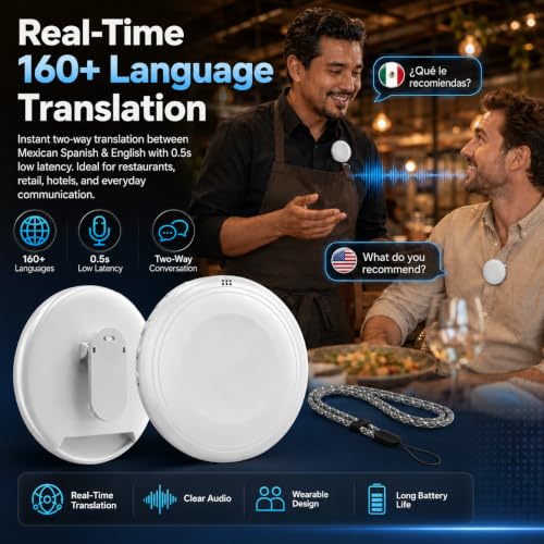 Portable Wearable Translator for Spanish & English Practice