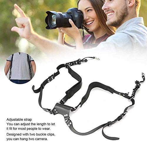 Weddings and Travel Adjustable Dual Camera Harness