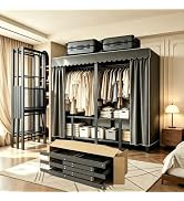 Zctptp Floor Standing Clothing Rack/retail Garment Display Stand | Square tube/330 lb load capaci...