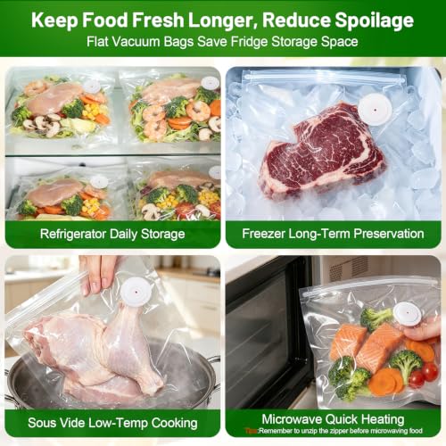 with 30 Reusable Bags for Freshness Protectio