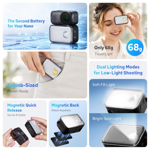 Photography LED Fill Light For Vlogging & Streaming