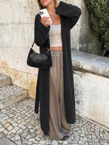 Floor Length Coatigan