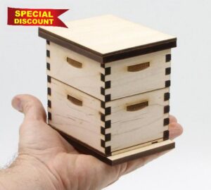 Miniature Bee Hive Model Kit-Beehive Models and handicrafts Used by Beekeepers